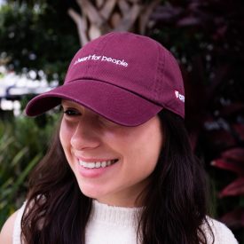 a heart for people '47 Official Hat (Burgundy)